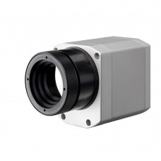 Infrared camera for temperature measurement in the glass industry