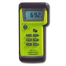 TPI 341KC1 Single Input K-Type Thermocouple Thermometer with GK11M Probe