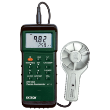 Extech 407113 Heavy Duty CFM Metal Vane Anemometer