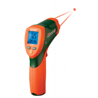 Extech 42509: Dual Laser IR Thermometer with Color Alert