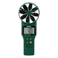 Extech AN310 Large Vane CFM/CMM Anemometer/Psychrometer