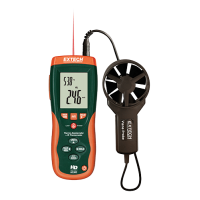 Extech HD300 CFM/CMM Thermo-Anemometer with built-in InfraRed Thermometer