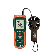 Extech HD300 CFM/CMM Thermo-Anemometer with built-in InfraRed Thermometer