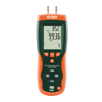 Extech HD350: Pitot Tube Anemometer + Differential Manometer