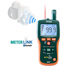 Extech MO297: Pinless Moisture Psychrometer with IR Thermometer and Bluetooth METERLiNK™