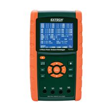 Extech PQ3450: 3-Phase Power Analyzer/Datalogger