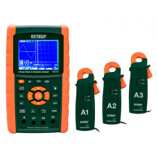 Extech PQ3470-2: 200A Power Analyzer Kit: PQ3470 with PQ34-2
